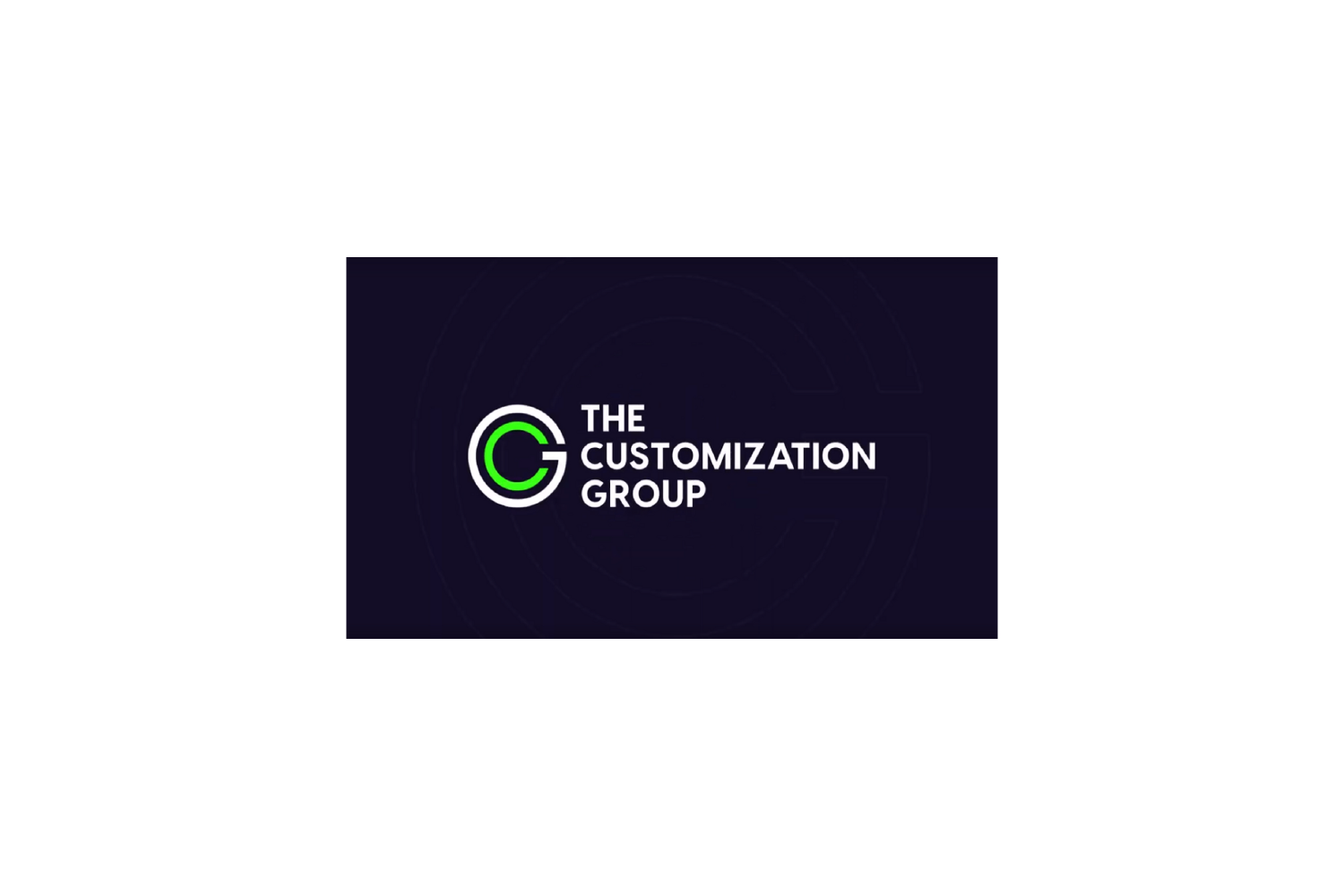 Logo The Customization Group
